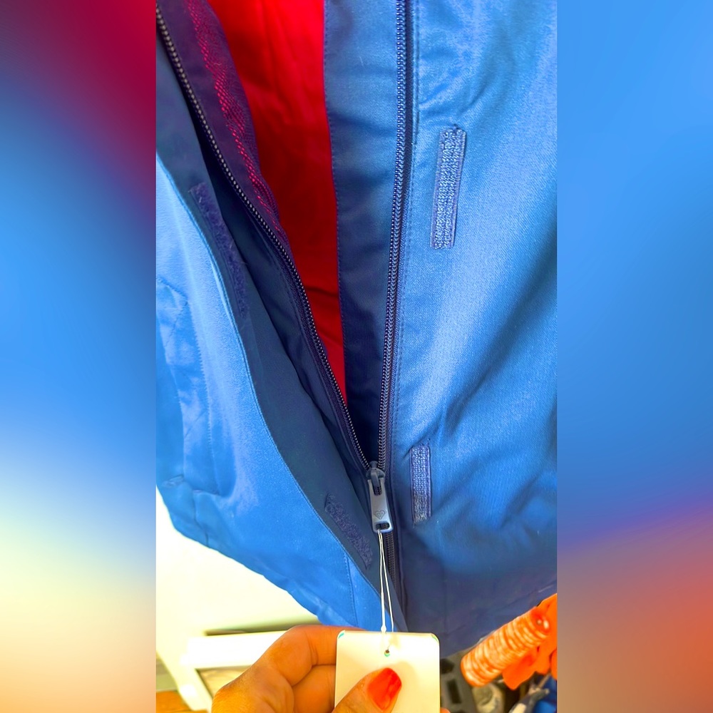 Roxy Vibrant Blue Snow Jacket - image 10